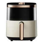 Air Fryer Deerma KZ30W Czarno - beżowy - Black and beige