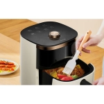 Air Fryer Deerma KZ30W Czarno - beżowy - Black and beige