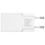 Ładowarka sieciowa 4smarts PDPlug Slim Duos 20W + kabel 1.5m Biała - White
