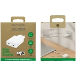 Ładowarka sieciowa 65W 4smarts PDPlug Slim Dual Biała - White