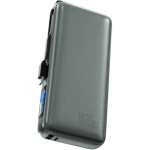 Powerbank ze zintegrowanym kablem Enterprise 4smarts 20000 mAh Szary - Gray