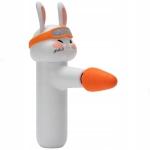 Mini pistolet do masażu 4smarts Acecool Królik Biały - White