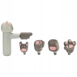 Mini pistolet do masażu 4smarts Acecool Kot Jasnoszary - Light gray