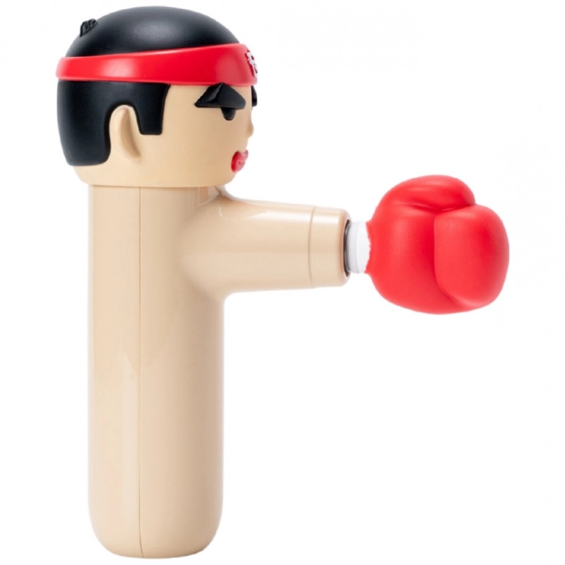 Mini pistolet do masażu 4smarts Acecool Bokser Beżowy - Beige