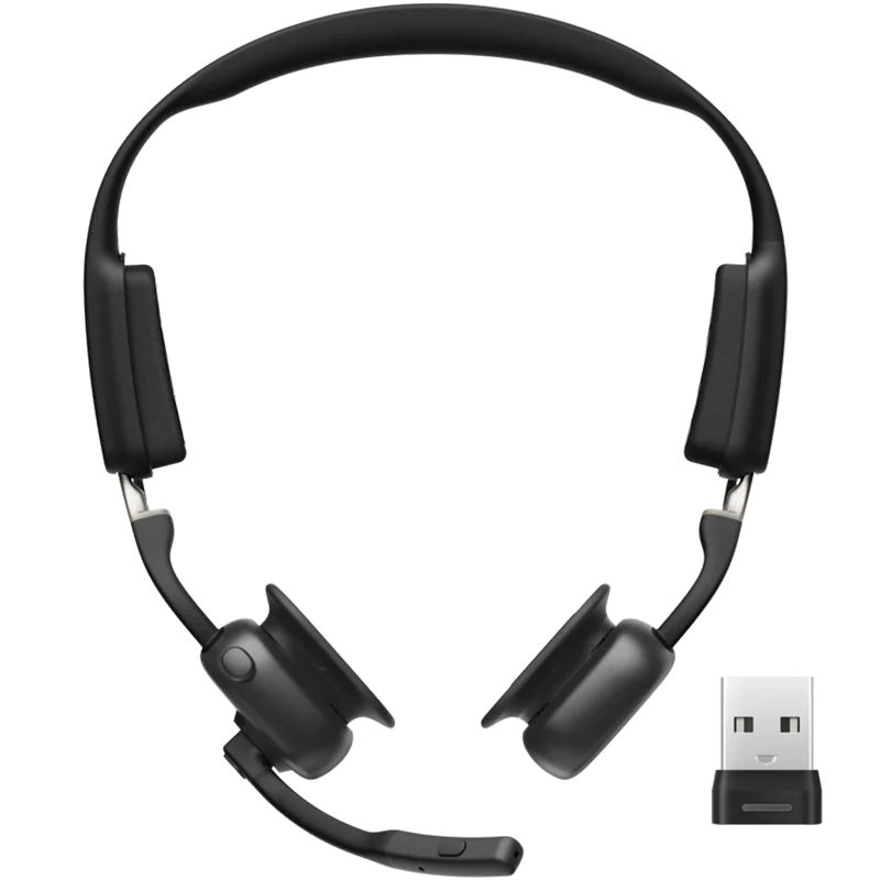Słuchawki Shokz OpenMeet UC USB-A Czarne - Black