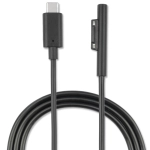 Kabel USB-C do Microsoft Surface 1m 4smarts Czarny - Black