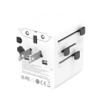Adapter podróżny 4smarts Nomad GaN 20W Biały - White