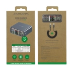 Ładowarka biurkowa 4smarts Lucid GaN DIY 360W Szara - Gray