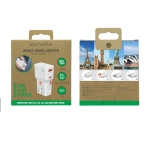 Adapter podróżny 4smarts Nomad Pocket 25W Biały - White