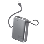 Powerbank 4smarts Pocket Dual Cord 10000mAh 22.5W Gwiezdna szarość - Space gray