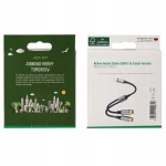 Kabel audio 4smarts MatchCord USB-C do 2x RCA Szary - Gray