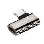 Adapter USB-C zestaw 4 szt. 4smarts Srebrny - Silver
