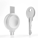 Ładowarka bezprzewodowa MFi do Apple Watch 4smarts Srebrna - Silver
