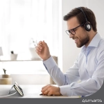 Ładowarka indukcyjna 4smarts Qi2 Srebrna - Silver