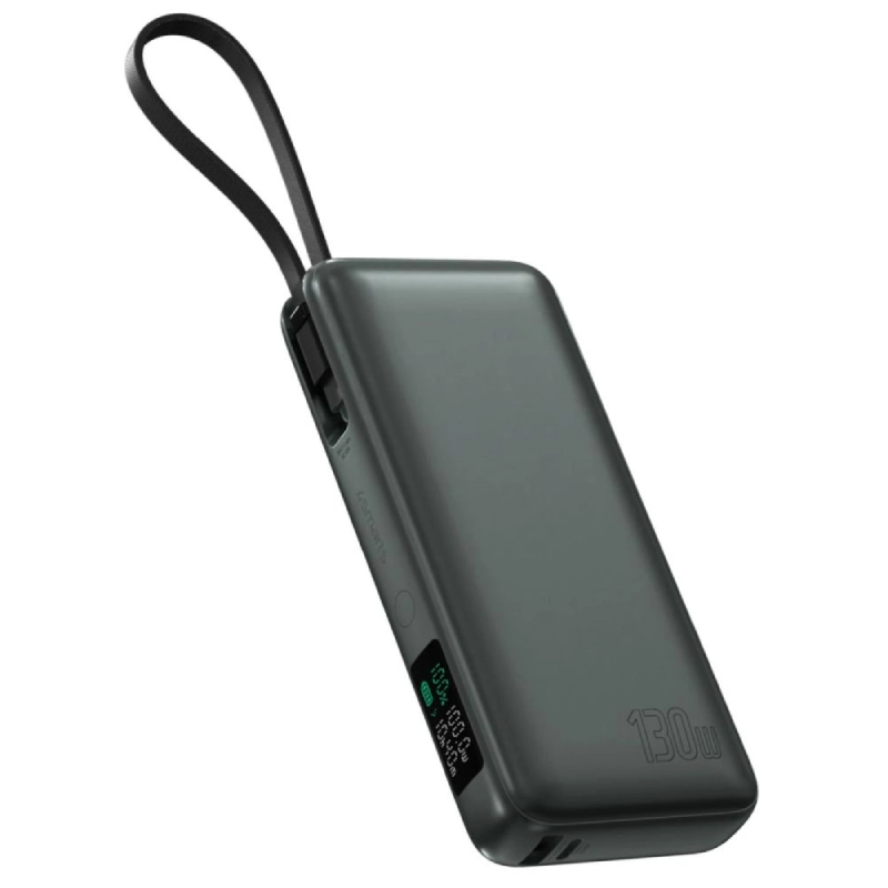 Powerbank ze zintegrowanym kablem Enterprise 4smarts 20000 mAh 130 W Szary - Gray