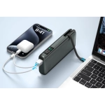 Powerbank ze zintegrowanym kablem Enterprise 4smarts 20000 mAh 130 W Szary - Gray