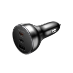 Ładowarka samochodowa 4smarts VoltRoad Ultimate 160W Czarna - Black