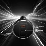 Ładowarka samochodowa 4smarts VoltRoad Ultimate 160W Czarna - Black