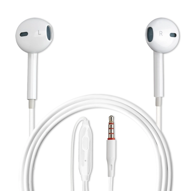Słuchawki douszne 4smarts Melody Lite 3.5 mm Białe - White
