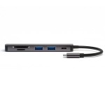 Adapter/Hub z funkcją DeX 6w1 4smarts Kosmiczna szarość - Space gray