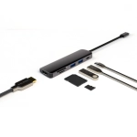 Adapter/Hub z funkcją DeX 6w1 4smarts Kosmiczna szarość - Space gray