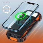 Powerbank solarny 4smarts Rugged TitanPack UltiMag 20000mAh Czarny - Black