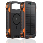 Powerbank solarny 4smarts Rugged TitanPack UltiMag 20000mAh Czarny - Black