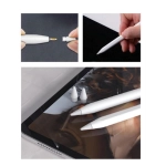 Wymienne końcówki do Apple Pencil 1/2 gen. 4smarts Białe - White