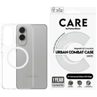 Etui PanzerGlass CARE Urban Combat QI do Samsung Galaxy S25 Edge Przezroczyste - Clear