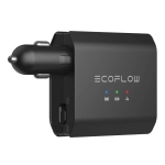 Ładowarka do akumulatora samochodowego EcoFlow Czarna - Black