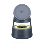 Stacja ładująca bezprzewodowa 4smarts Aura Sound Qi2 Szara - Gray