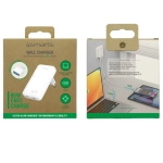 Ładowarka sieciowa 4smarts FlatPlug SlimDual 65W Biała - White