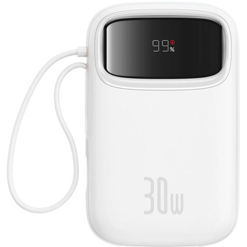 Powerbank Baseus QPow2 10000mAh Biały - White