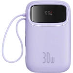 Powerbank Baseus QPow2 10000mAh Fioletowy - Purple