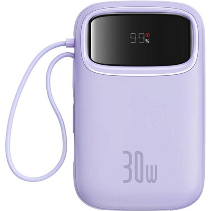 Powerbank Baseus QPow2 10000mAh Fioletowy - Purple