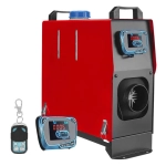 Ogrzewanie postojowe Blitzwolf BW-AH-V1B + adapter 230V Czerwone - Red