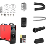Ogrzewanie postojowe Blitzwolf BW-AH-V1B-BT + adapter AC Czerwone - Red