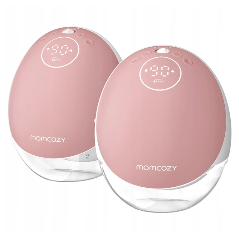 Laktator muszlowy podwójny Momcozy M9 Mobile Flow Czerwony - Red