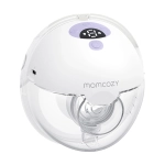 Laktator muszlowy podwójny Momcozy M5 All in one Liliowy - Lilac