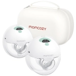 Laktator muszlowy podwójny Momcozy M5 All in one Miętowy - Mint
