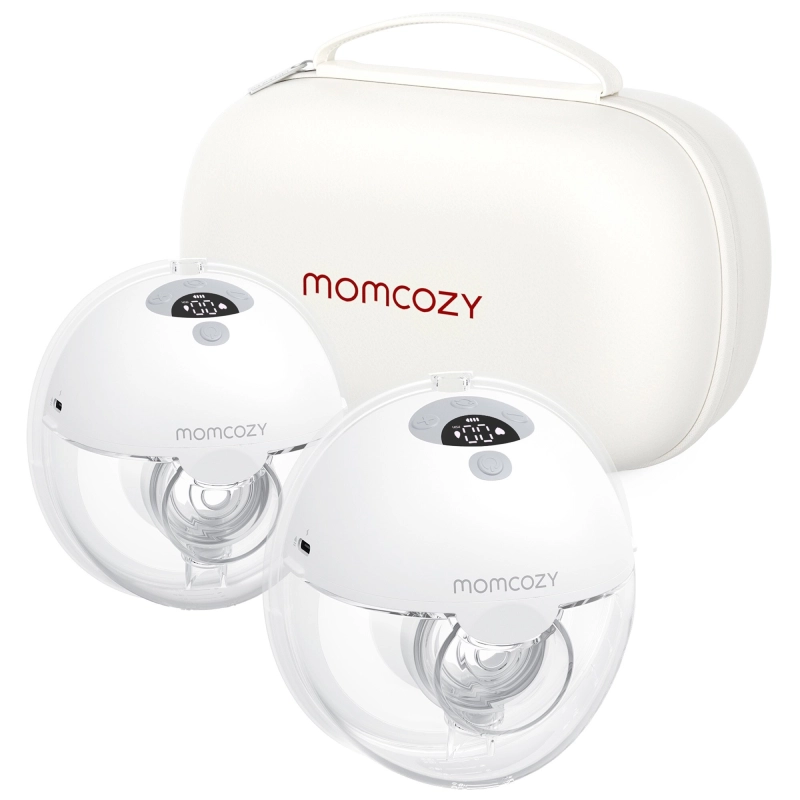 Laktator muszlowy podwójny Momcozy M5 All in one Jasnoszary - Light gray