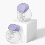 Laktator muszlowy podwójny Momcozy S9 Pro Liliowy - Lilac