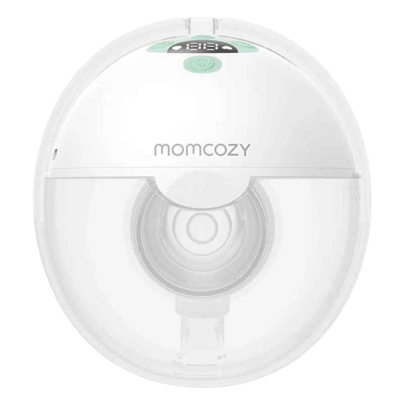 Laktator muszlowy pojedynczy Momcozy M5 All in one Miętowy - Mint