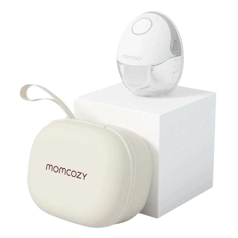 Laktator muszlowy pojedynczy Momcozy M6 Mobile Style Jasnoszary - Light gray