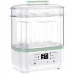 Sterylizator trzywarstwowy i suszarka do butelek Momcozy BS002-WH12NB-A Miętowy - Mint