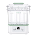 Sterylizator trzywarstwowy i suszarka do butelek Momcozy BS002-WH12NB-A Miętowy - Mint