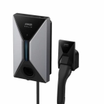 Stacja ładowania do samochodu elektrycznego 22kW Anker Solix EV charger Czarno - szara - Black and gray