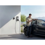 Stacja ładowania do samochodu elektrycznego 22kW Anker Solix EV charger Czarno - szara - Black and gray