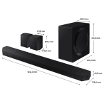 Soundbar Samsung Q-seria HW-Q990D Czarny - Black