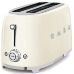 Toster na 4 kromki Smeg Kremowy - Creme